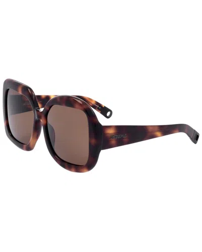 Jacquemus Women's Jac10 56mm Sunglasses In Yellow