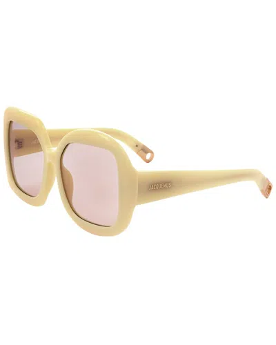 Jacquemus Women's Jac10 56mm Sunglasses In Neutral