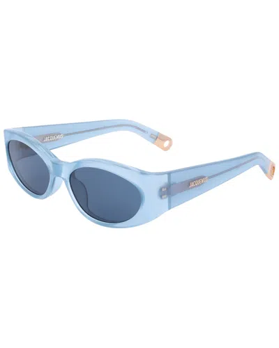 Jacquemus Women's Jac4 55mm Sunglasses In Blue