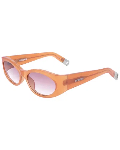 Jacquemus Women's Jac4 55mm Sunglasses In Orange