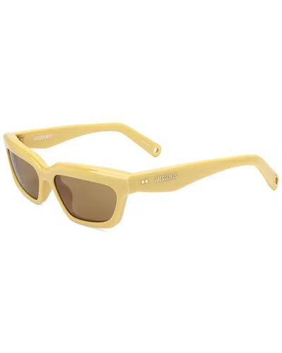 Jacquemus Women's Jac62 54mm Sunglasses In Yellow