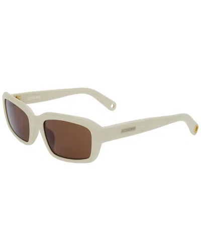 Jacquemus Women's Jac64 54mm Sunglasses In White