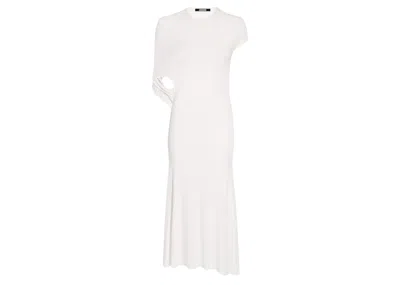 Pre-owned Jacquemus Women's  La Robe Salerno In White