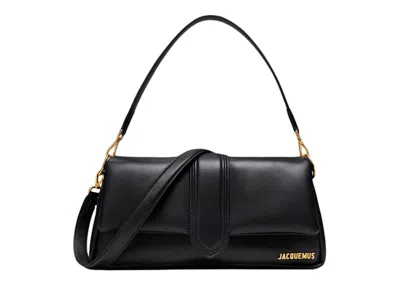 Pre-owned Jacquemus Women's  Le Bambimou Puffed Flap Bag In Black