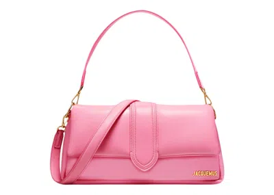 Pre-owned Jacquemus Women's  Le Bambimou Puffed Flap Bag In Light Pink