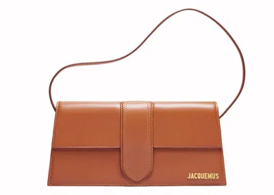 Pre-owned Jacquemus Women's  Le Bambino Long Flap Bag In Light Brown