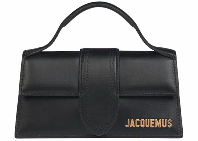 Pre-owned Jacquemus Women's  Le Bambino Top Handle Bag Small In Black