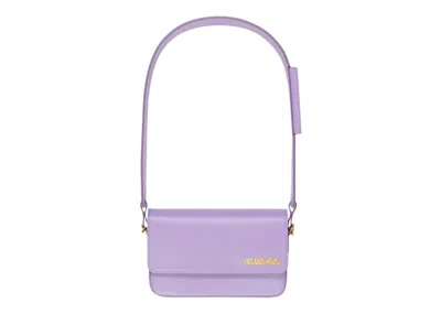 Pre-owned Jacquemus Women's  Le Carinu Flap Shoulder Bag In Lilac In Purple