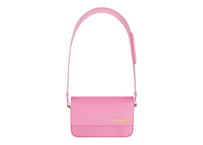 Pre-owned Jacquemus Women's  Le Carinu Flap Shoulder Bag In Pink
