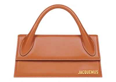 Pre-owned Jacquemus Women's  Le Chiquito Long Signature Handbag In Light Brown