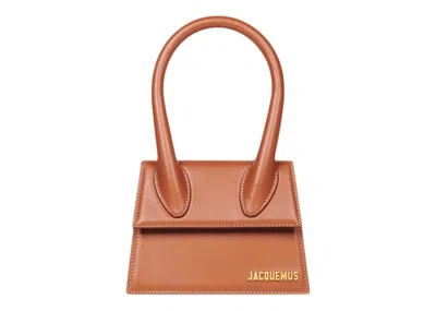 Pre-owned Jacquemus Women's  Le Chiquito Moyen Signature Handbag In Light Brown