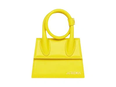 Pre-owned Jacquemus Women's  Le Chiquito Noeud In Yellow