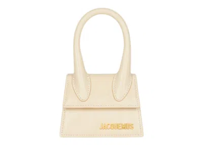 Pre-owned Jacquemus Women's  Le Chiquito Signature Bag Mini In Ivory