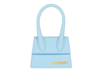 Pre-owned Jacquemus Women's  Le Chiquito Signature Bag Mini In Light Blue