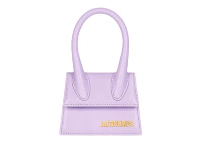 Pre-owned Jacquemus Women's  Le Chiquito Signature Handbag Mini In Lilac