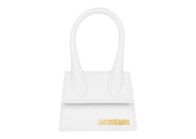 Pre-owned Jacquemus Women's  Le Chiquito Signature Handbag Mini In White