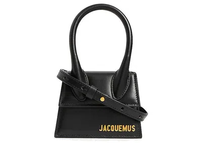 Pre-owned Jacquemus Women's  Le Chiquito Top Handle Bag In Black