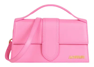 Pre-owned Jacquemus Women's  Le Grand Bambino Crossbody Flap Bag In Pink