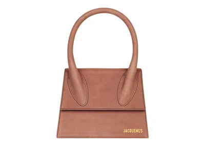 Pre-owned Jacquemus Women's  Le Grand Chiquito Large Signature Handbag In Brown