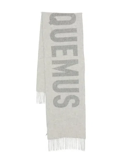 Jacquemus Women  L`écharpe Scarf In Gray