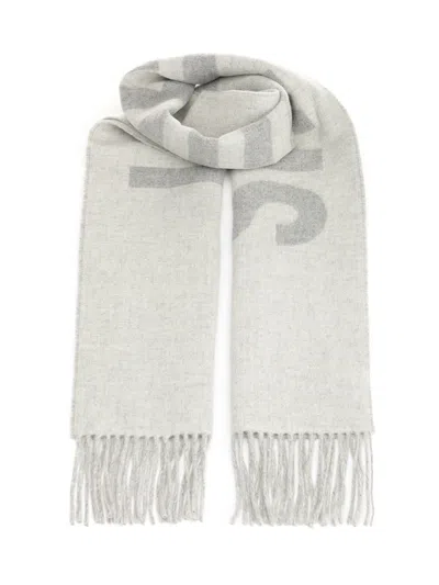 Jacquemus Women  Scarf In Gray