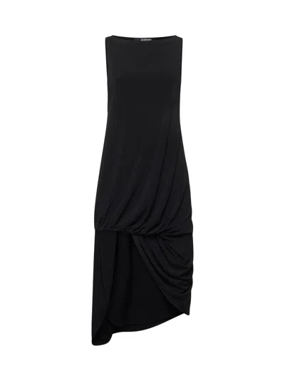 JACQUEMUS JACQUEMUS WOMEN JACQUEMUS SHORT PEPLUM DRESS