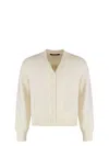 Jacquemus Ribbed Knit V-neck Cardigan