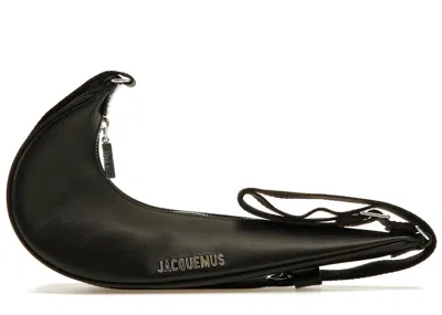 Pre-owned Jacquemus Women's  X Nike Le Sac Swoosh Small In Dark Brown