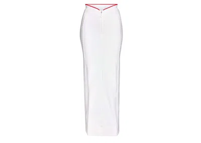 Pre-owned Jacquemus Women's  X Nike Long Skirt (asia Sizing) In White