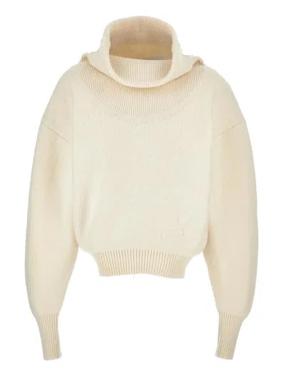 Jacquemus Women Jersey "ball" In Animal Print