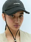 Jacquemus Women La Casquette Artichaut Baseball Cap In Green