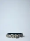 Jacquemus La Ceinture Regalo Belt In Cream