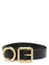 Jacquemus Le Ceinture Regalo Leather Belt In Black