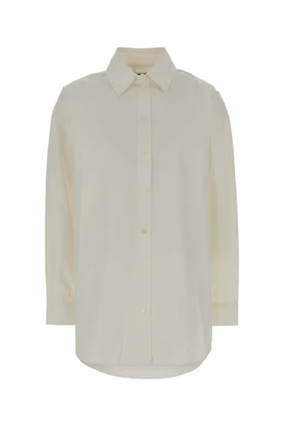 Jacquemus Mens Shirt Back Yoke Long Sleeves In Neutral