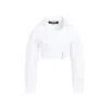Jacquemus La Chemise Obra Shirt In White