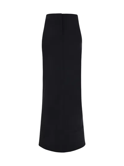 Jacquemus Women La Jupe Escala Skirt In Black