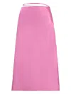 Jacquemus Logo-plaque Strap-detail Skirt