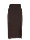 Jacquemus La Jupe Notte In Brown