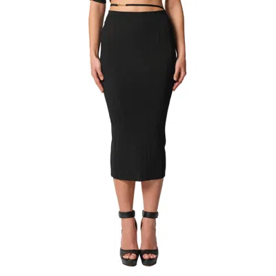 Jacquemus Women's La Jupe Pralu In Black