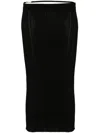 Jacquemus La Jupe Pralu Ribbed-knit Midi Skirt In Multicolor