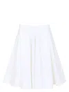 Jacquemus Salon Skirt In White