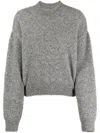 Jacquemus Alpaca Blend Sweater In Multicolor