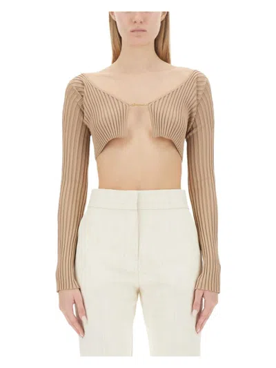 JACQUEMUS WOMEN'S LA MAILLE PRALU CARDIGAN