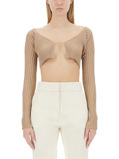 JACQUEMUS JACQUEMUS WOMEN "LA MAILLE PRALU" CARDIGAN