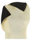 Jacquemus Women 'la Maille Trapèze' Top In White