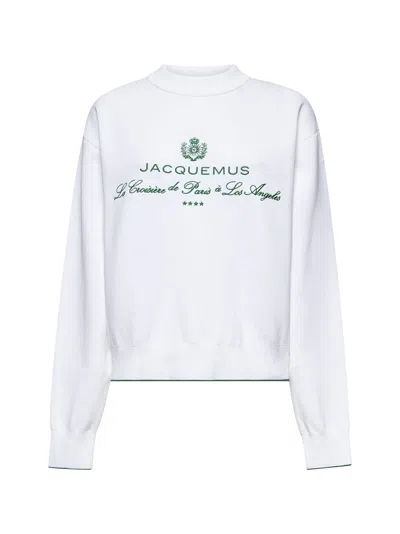 JACQUEMUS JACQUEMUS WOMEN LA MAILLE VENICE JERSEY SWEATSHIRT