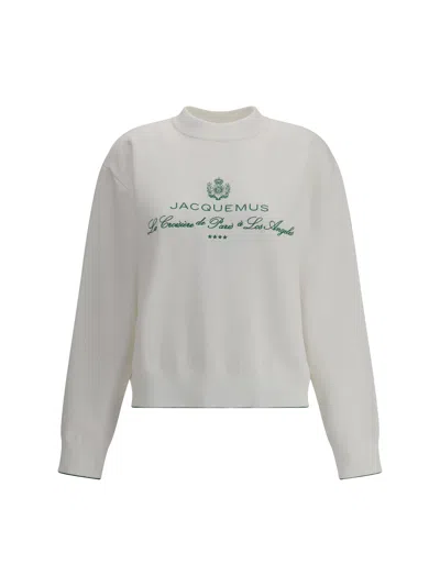 Jacquemus Women La Maille Venice Sweater In White