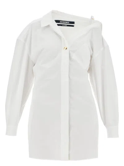 JACQUEMUS WOMEN'S LA MINI ML SHIRT DRESS