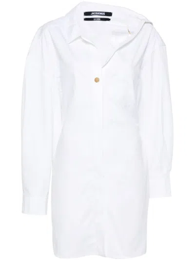 JACQUEMUS JACQUEMUS WOMEN LA MINI ROBE CHEMISE DRESS