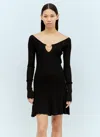 Jacquemus Women La Mini Robe Pralù Dress In Black